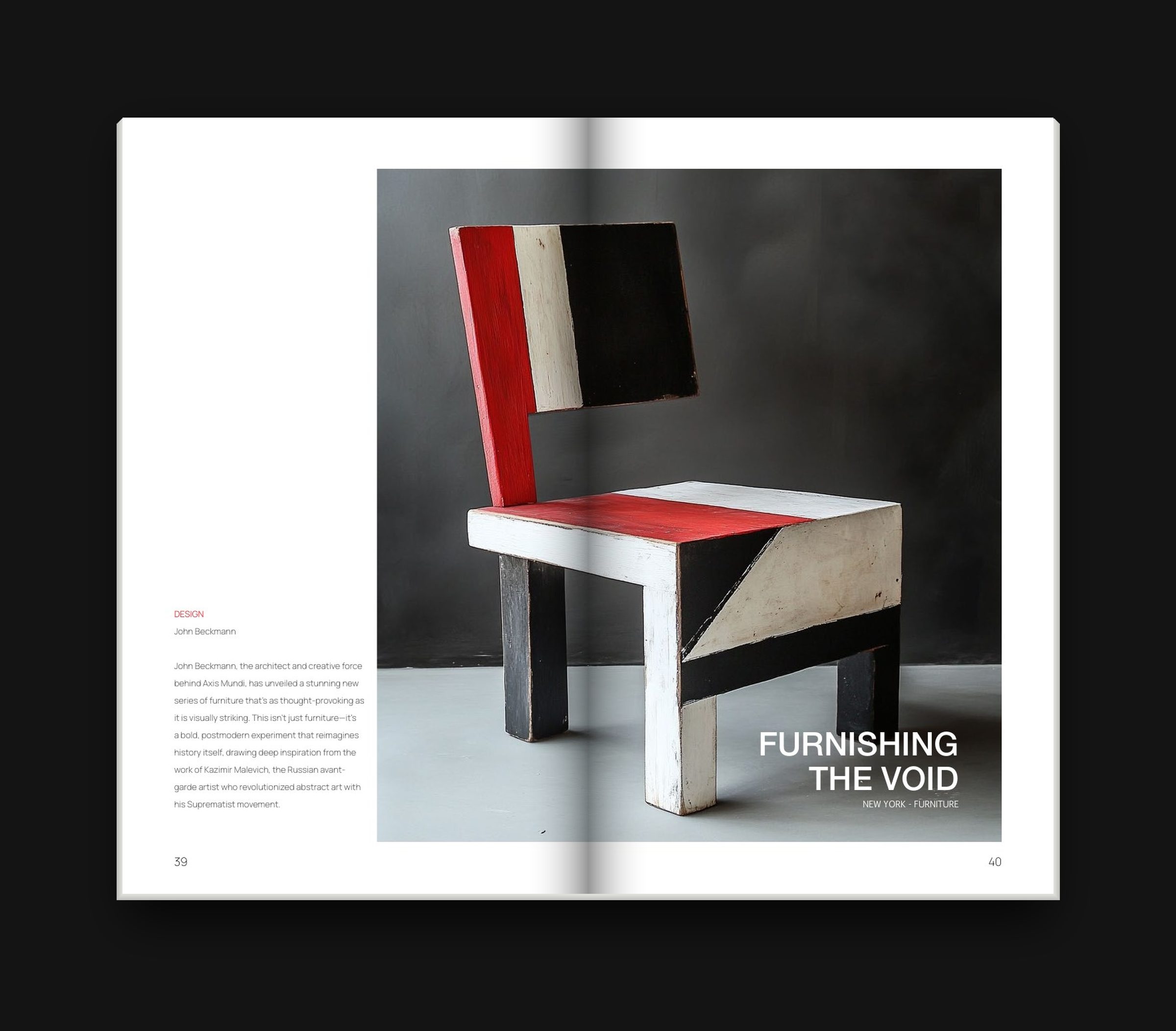 Axis Mundi studio book spreads